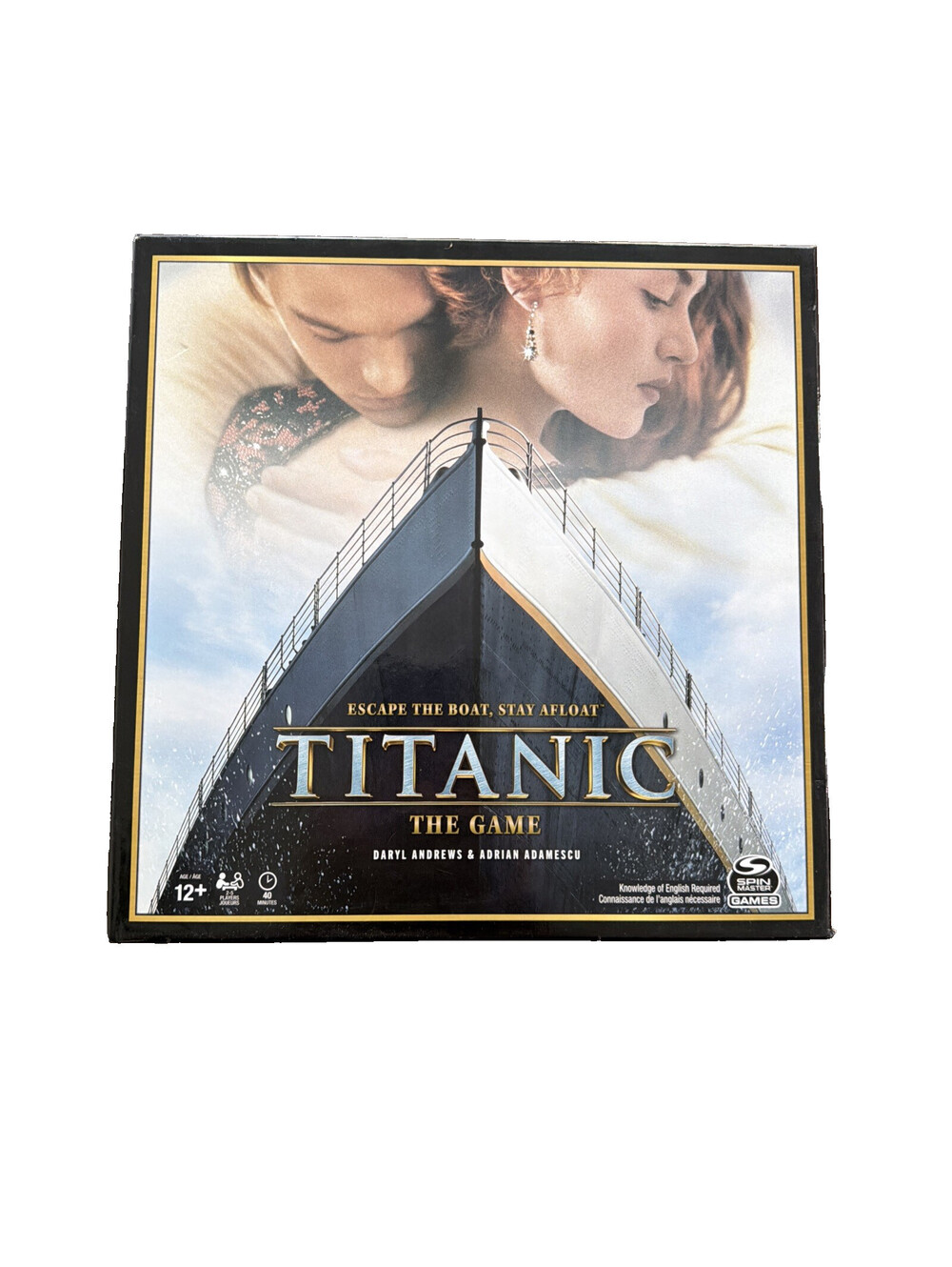 Spin Master TITANIC The Game 'Escape The Boat, Stay Afloat' Board Game